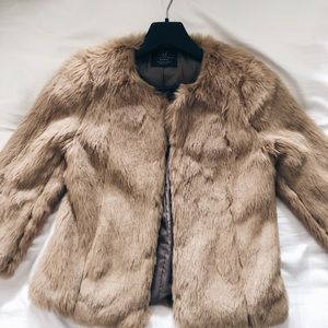 Zara Faux Fur Jacket